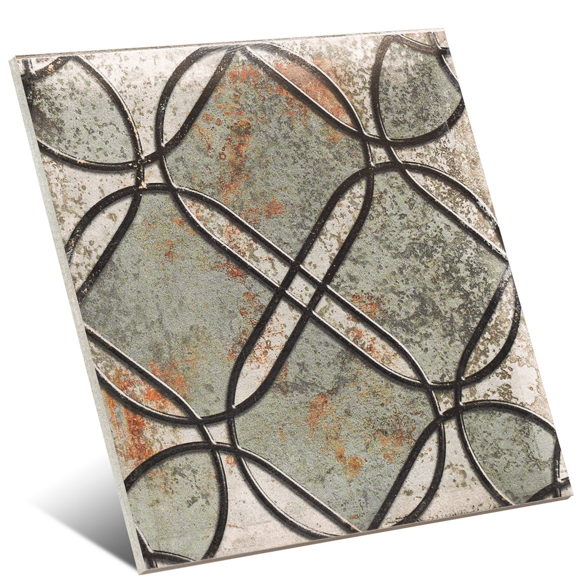 Blechfliesen-ZINNFLIESENBLATT 20X20-1