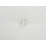 Platos de Ducha de Resina McBath - Plato de ducha rectangular 100x80 Ares Stone Nox Rectangular Blanco