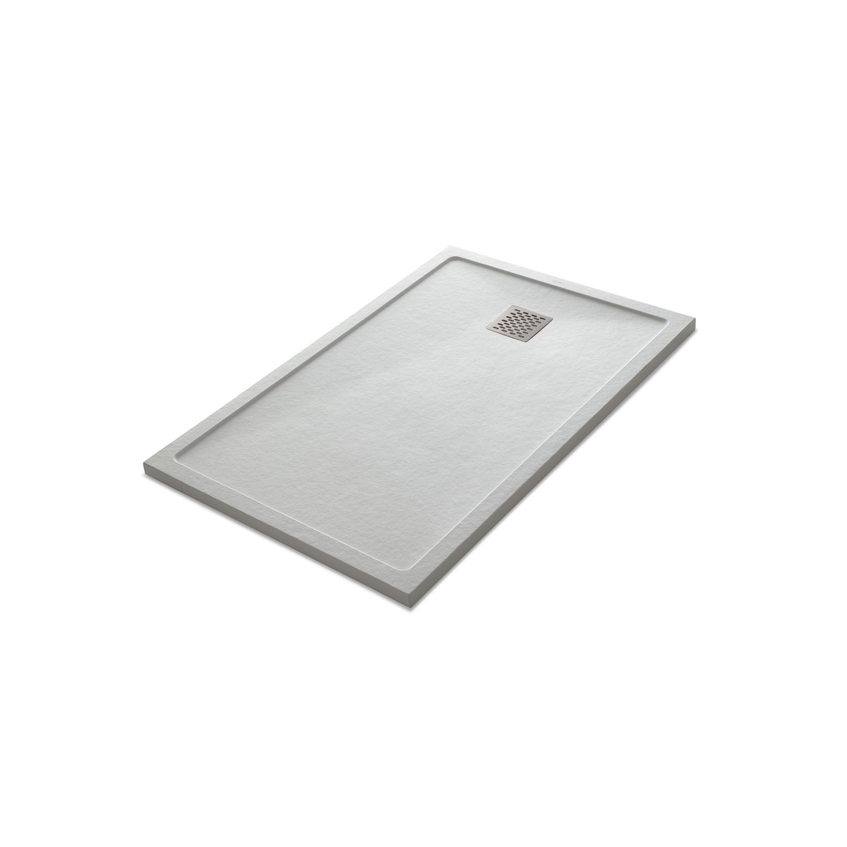 Ares Stone Nox Pearl rectangular shower tray 120x80 - McBath