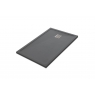 Plato de ducha rectangular 120x80 Ares Stone Nox Cemento - McBath