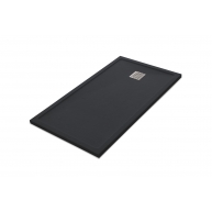 Ares Stone Nox Graphite rechteckige Duschschale 140x80 - McBath