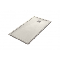 Ares Stone Nox Beige rectangular shower tray 140x80 - McBath