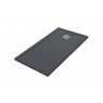 Base de duche retangular 140x80 Ares Stone Nox Basalto - McBath