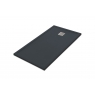 Receveur de douche rectangulaire 140x80 Ares Stone Nox Anthracite - McBath
