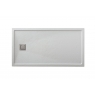Photo of Rectangular shower tray 160x80 Ares Stone Nox Pearl