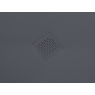 Base de duche retangular 160x80 Ares Stone Nox Basalt - Bases de duche em resina McBath