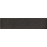 Revestimiento con pequeño formato Mainzu - Settecento rustic negro mate 7.5x30 cm (caja 1 m2)