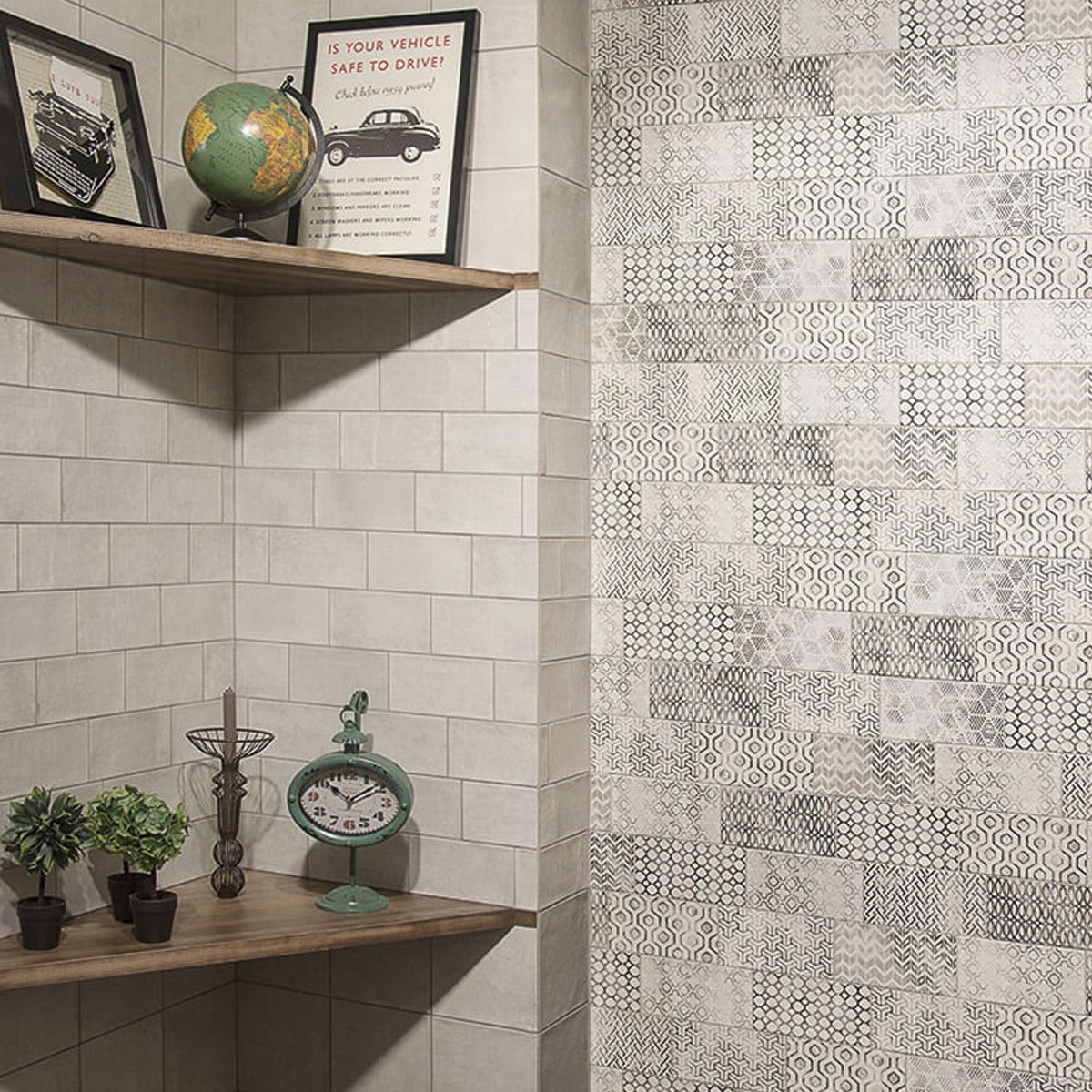 Mainzu - Decor Fabio Branco 10x20 cm