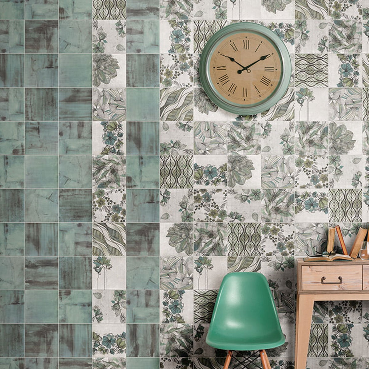 Decor Zen Green 20x20 cm - Revestimento de pequeno formato Mainzu