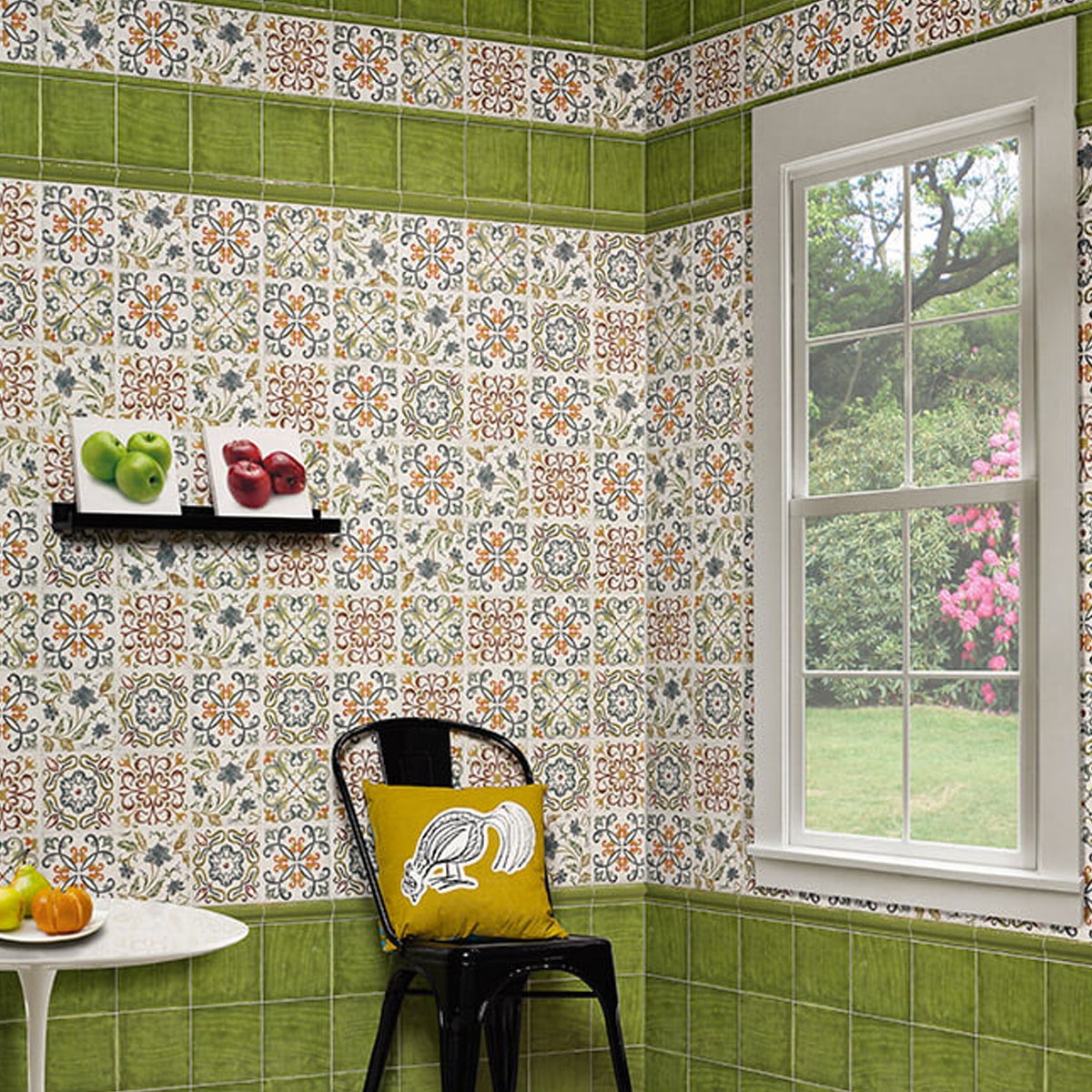 Calábria Pistache Moldagem 5x15 cm