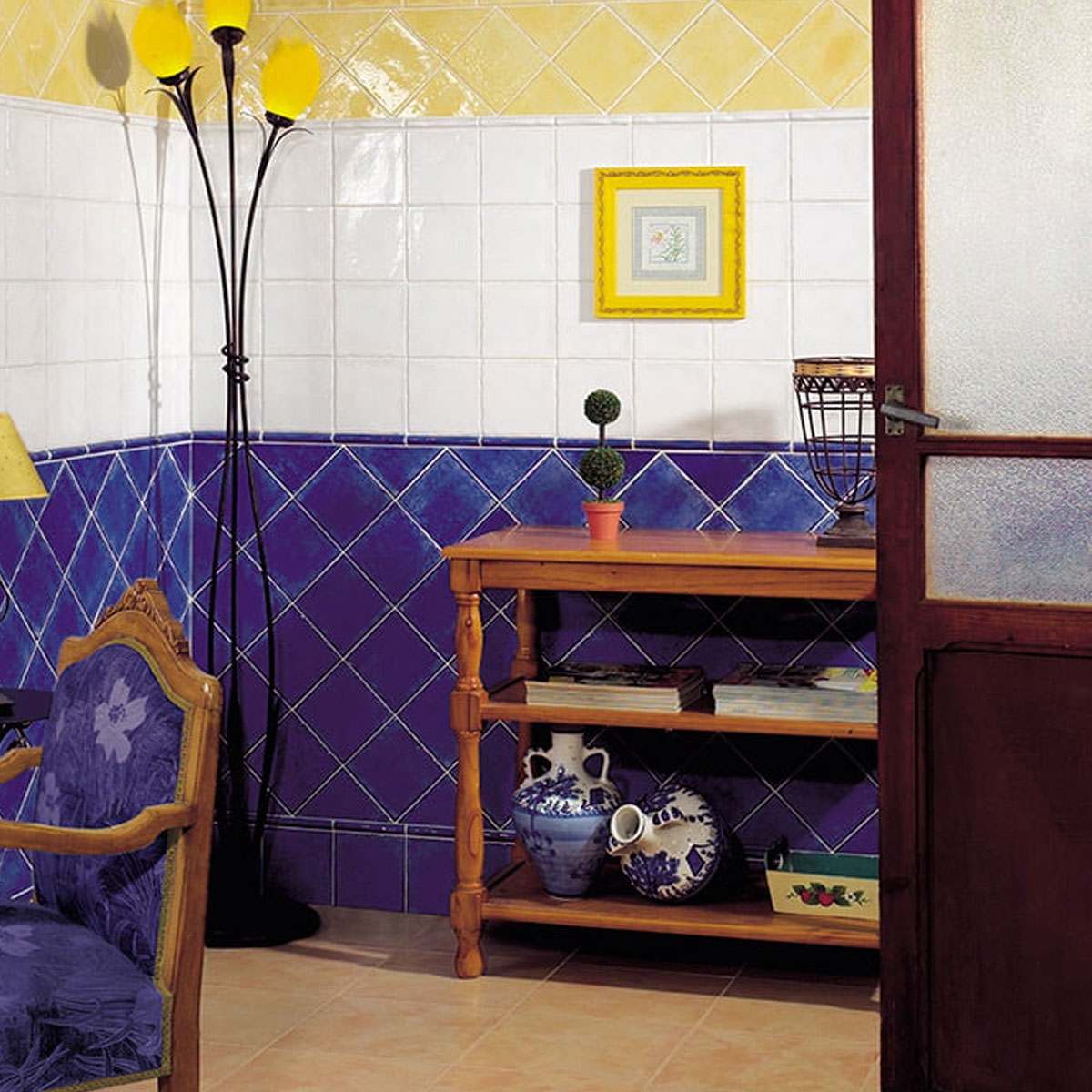 Moldura Antic Amarillo 5x15 cm 