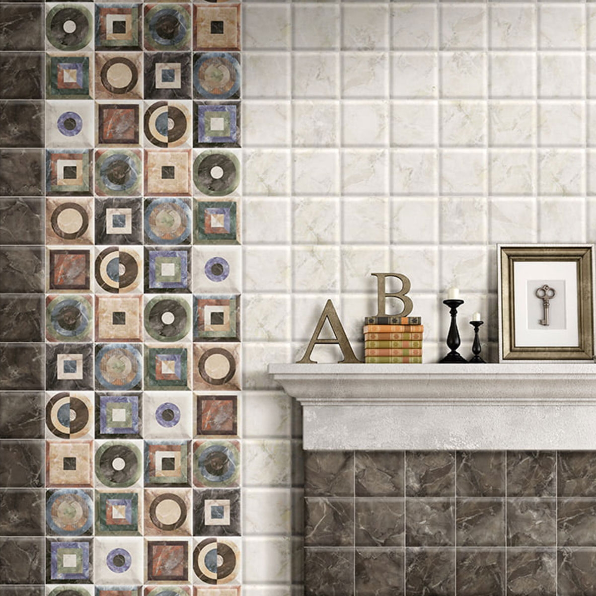 Fontana Decor 15x15 cm Mainzu Davinci Collection by Mainzu