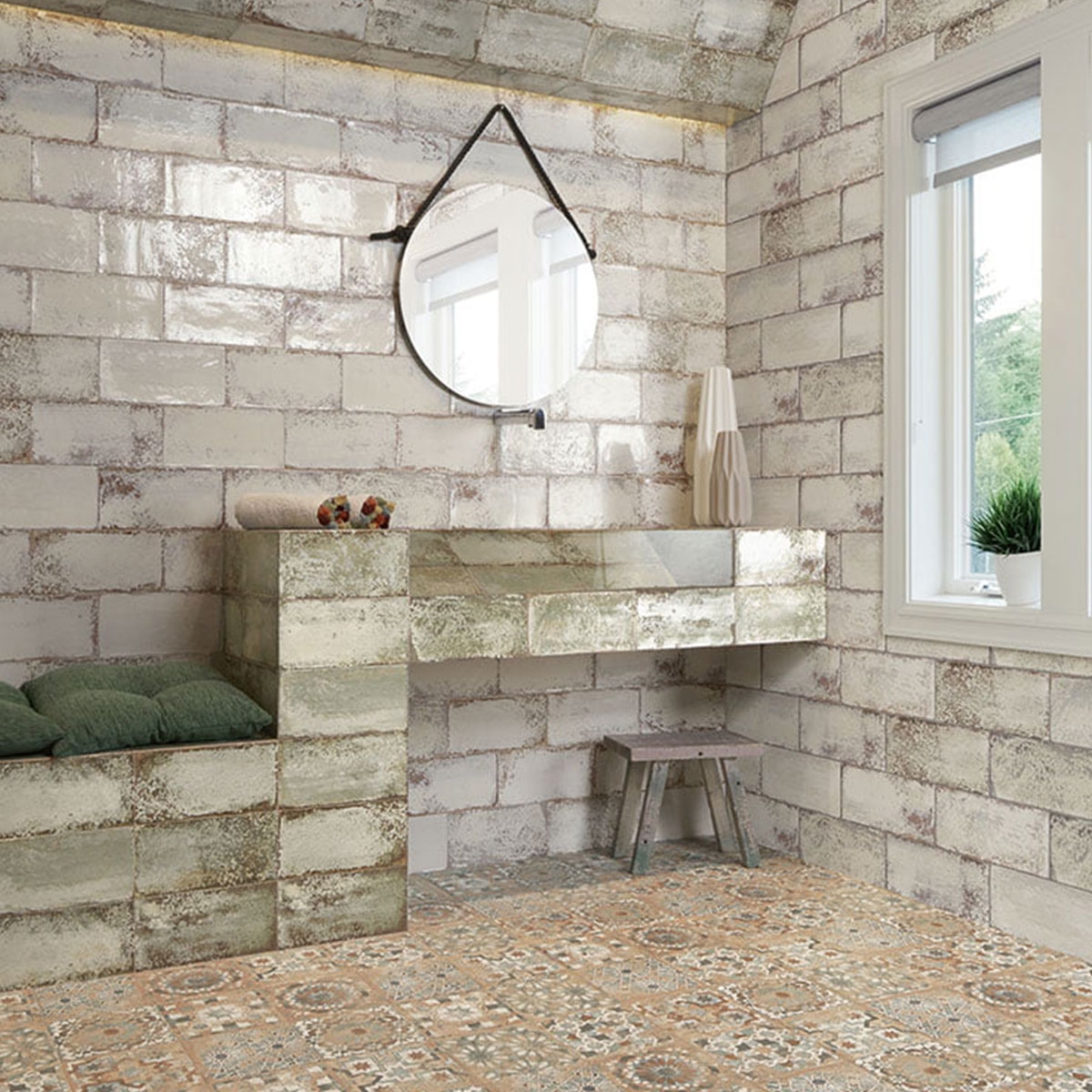 Small format Mainzu cladding - Atelier Kale 15x30 cm