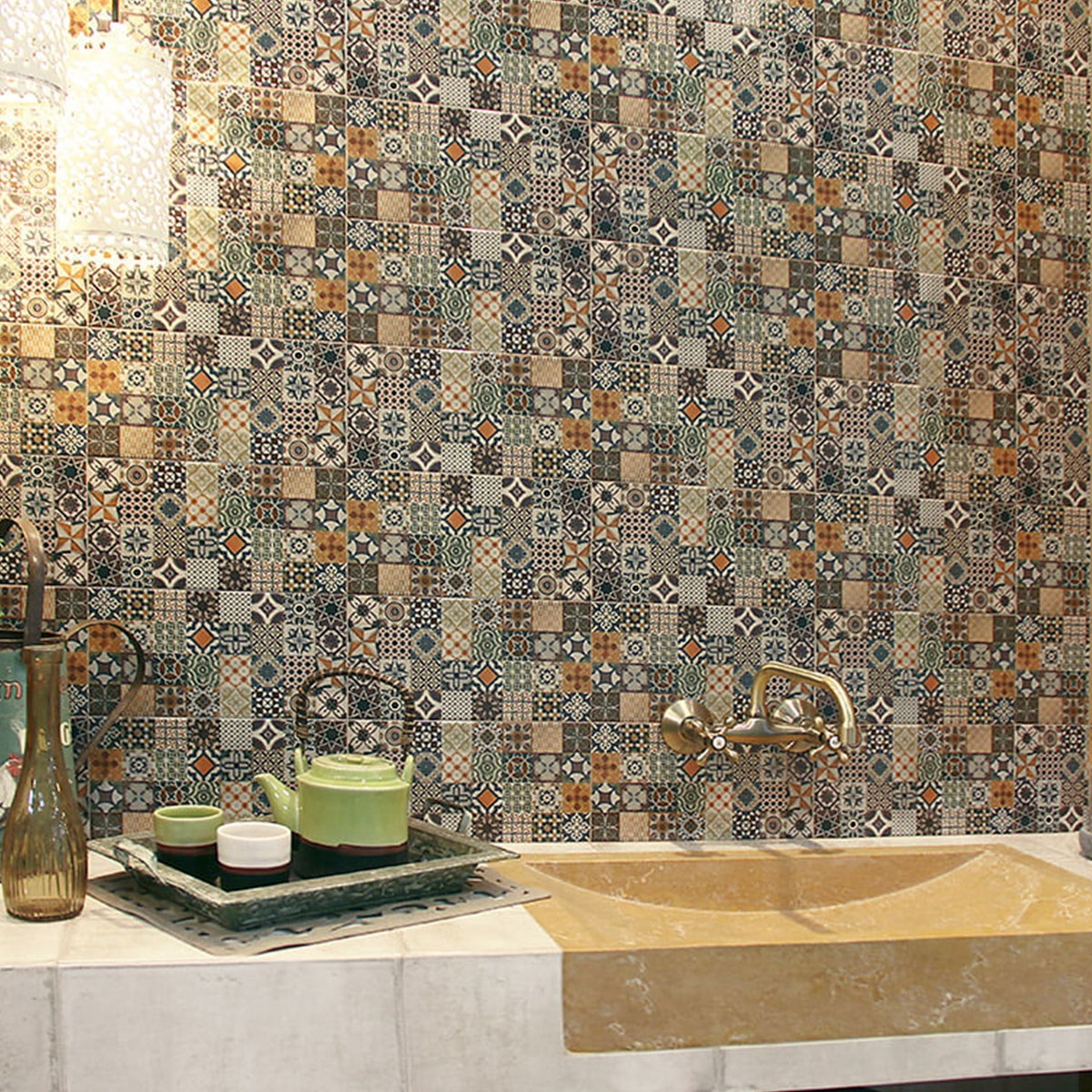 Small format cladding Mainzu - Decor Messina 15x30 cm