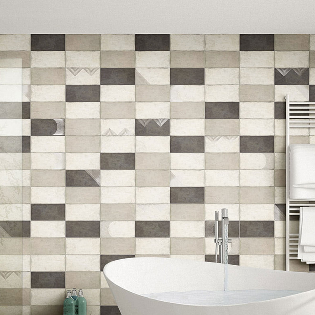 Revestimento de pequeno formato - Rivoli Collection by Mainzu - Rivoli White 15x30 cm