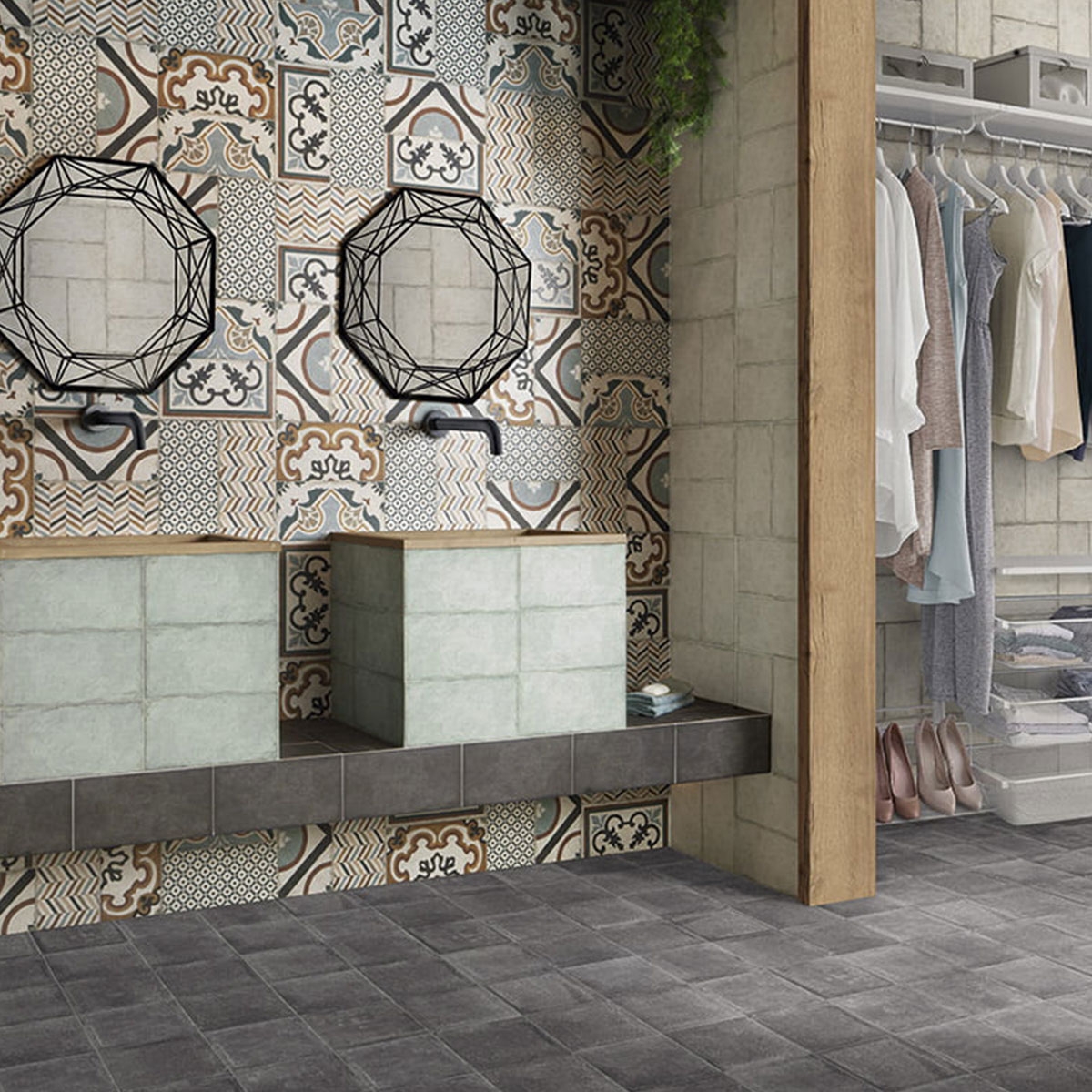 Rivoli Blu 15x30 centímetros