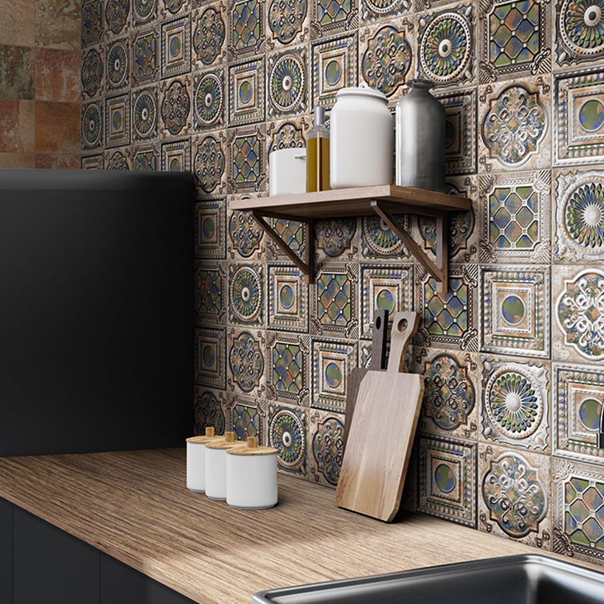 Anticatto Color 20x20 cm - Coating with small format Mainzu