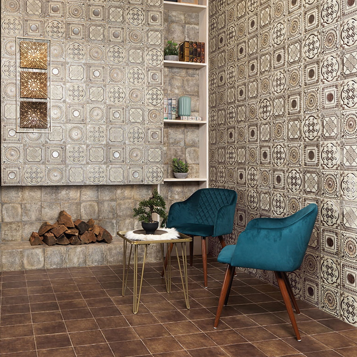 Anticatto White 20x20 cm  - Revestimiento con pequeño formato Mainzu