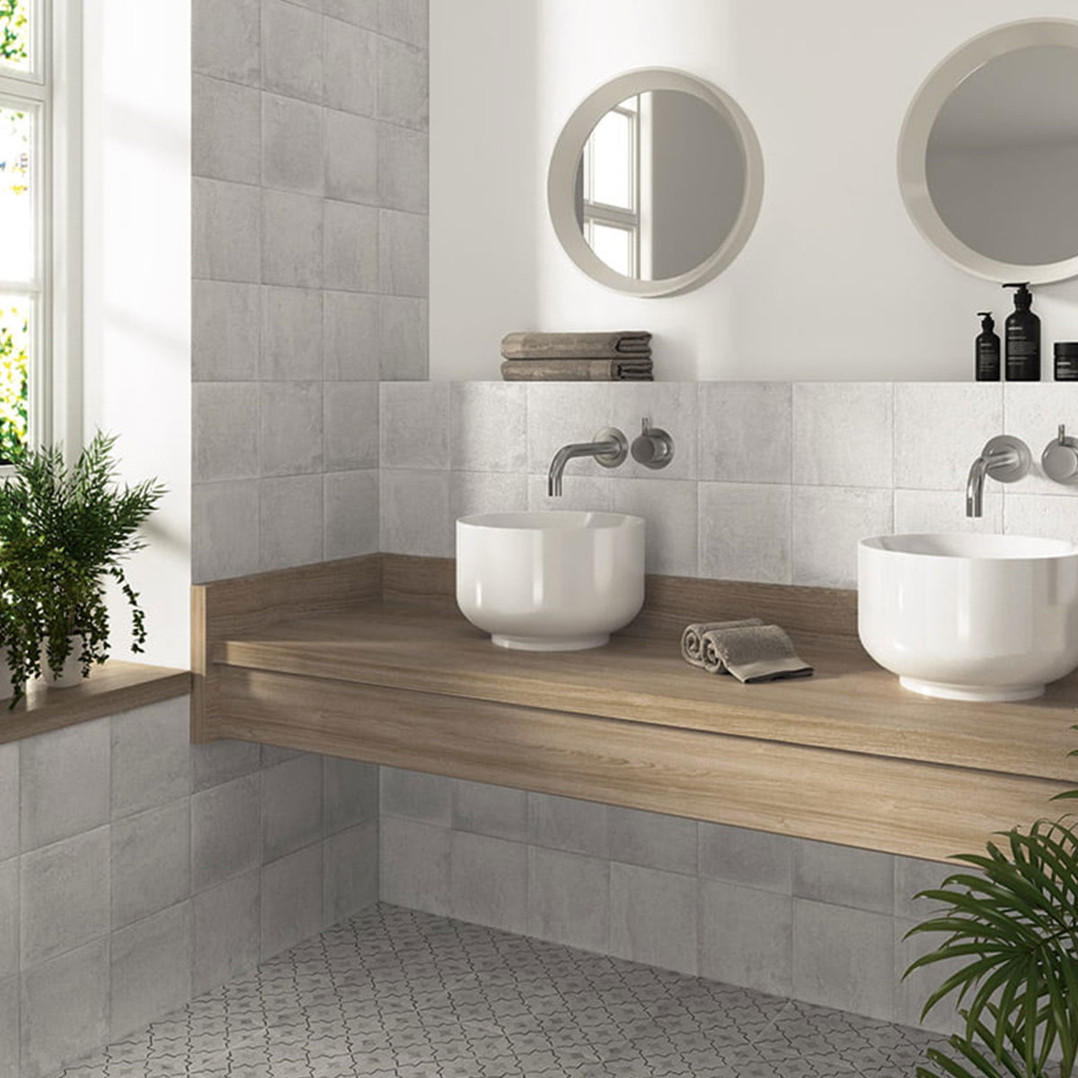 Mainzu - Photo by Carino Perla Gray 20x20 cm