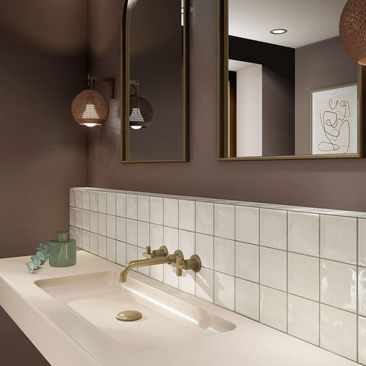 Dix Chaouen Ice 20x20 cm 