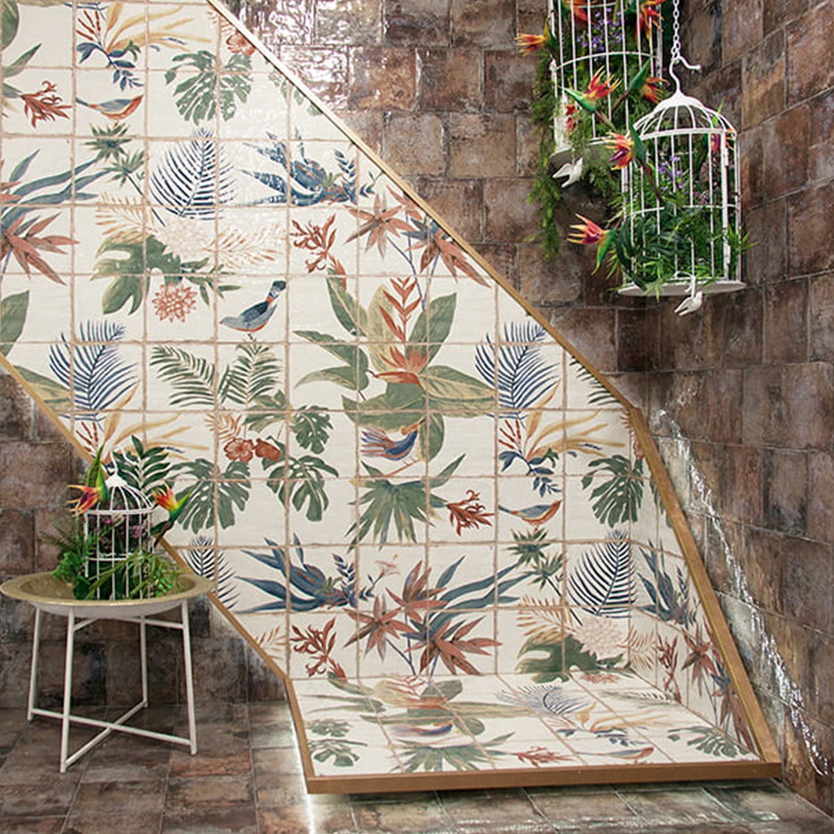 Small format cladding - Livorno Collection by Mainzu - Sonata Mural 120x120 cm