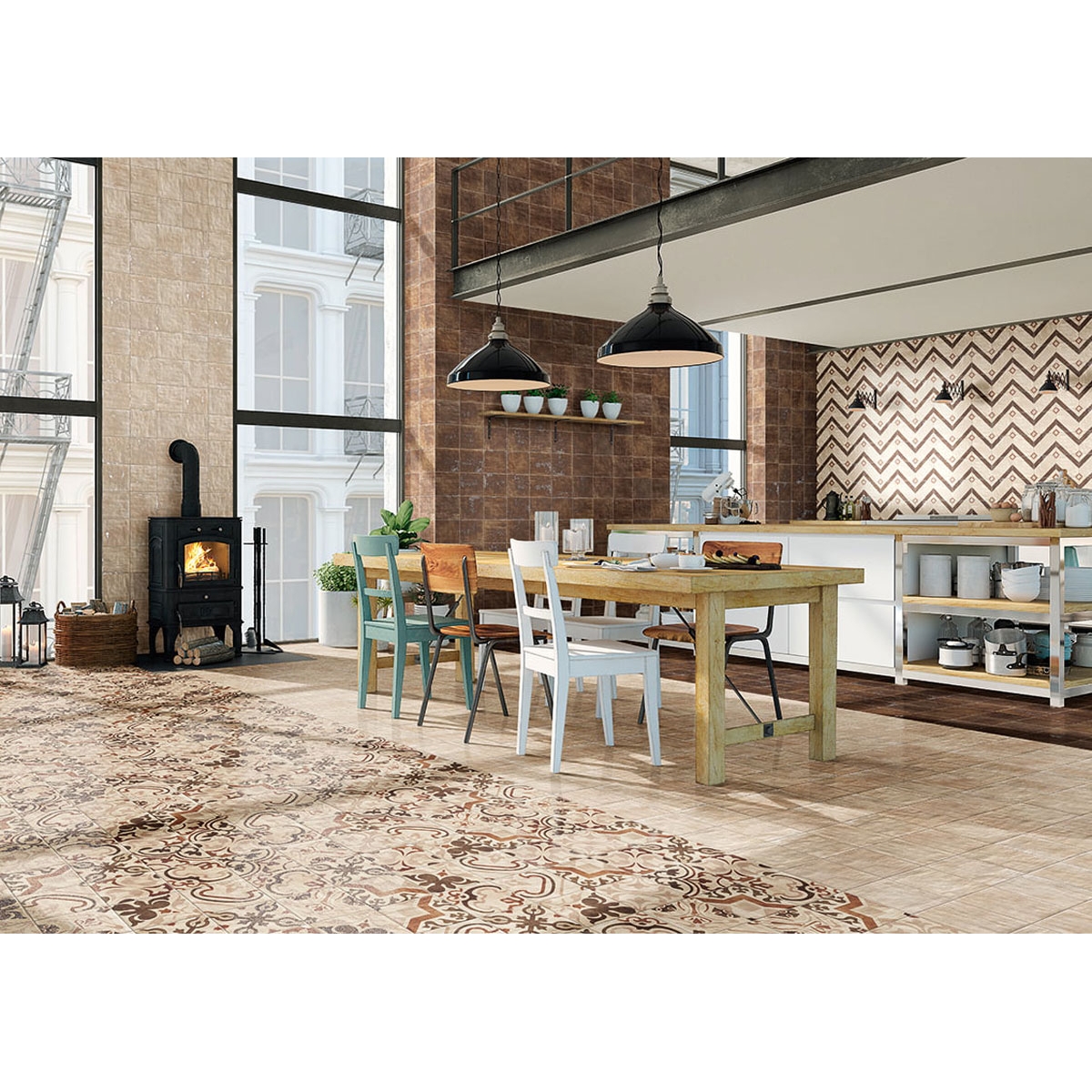 Tuscania Beige 20x20 cm