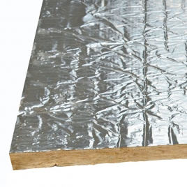 Panel Firerock - Lana de roca revestida de aluminio (Pack 6 m2)