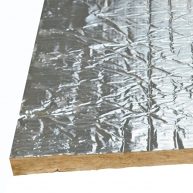 Painel Firerock - Lã de rocha revestida de alumínio (Pack 6 m2) - Rockwool
