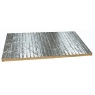Thermal insulation Rockwool - Firerock Panel - Aluminum-coated rock wool (Pack 6 m2)