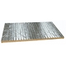 Aislamiento térmico Rockwool - Panel Firerock - Lana de roca revestida de aluminio (Pack 6 m2)