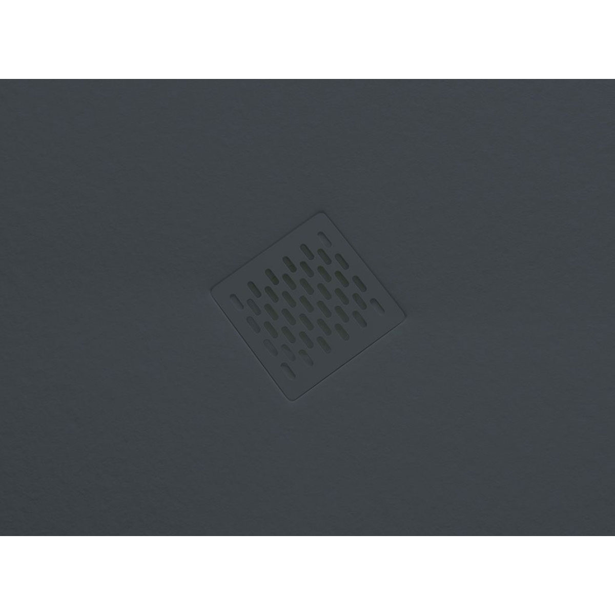 Foto de Plato de ducha rectangular 100x80 Coliseo Stone Nox Antracita