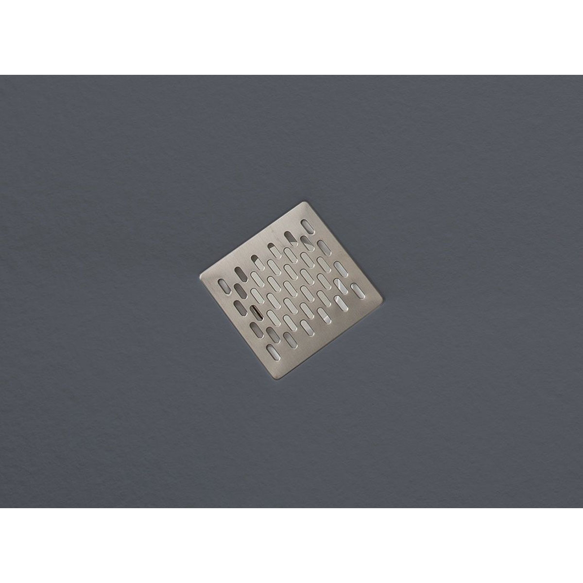 Bases de duche de resina McBath - Base de duche retangular 100x80 Coliseo Stone Nox Basalto