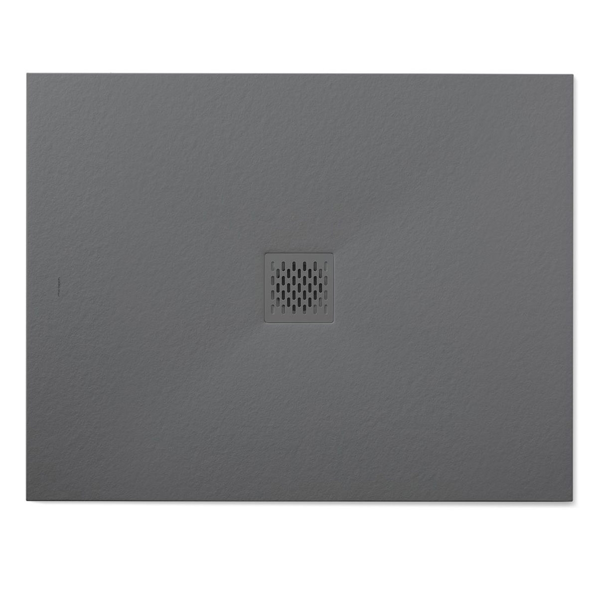 Bases de duche de resina - 100 x 80 cm Base de duche de resina - Base de duche retangular 100x80 Coliseo Stone Nox Cement