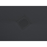 Foto de Plato de ducha rectangular 100x80 Coliseo Stone Nox Grafito