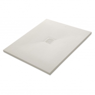 Rectangular shower tray 100x80 Coliseo Stone Nox Marfil - McBath