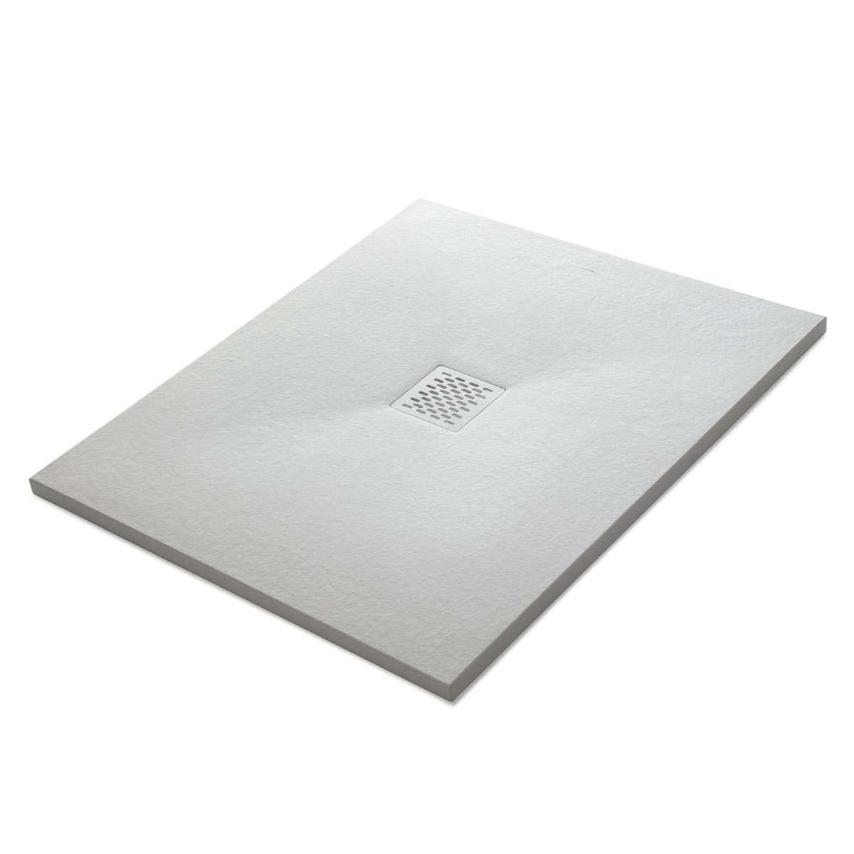 Plato de ducha rectangular 100x80 Coliseo Stone Nox Perla - McBath