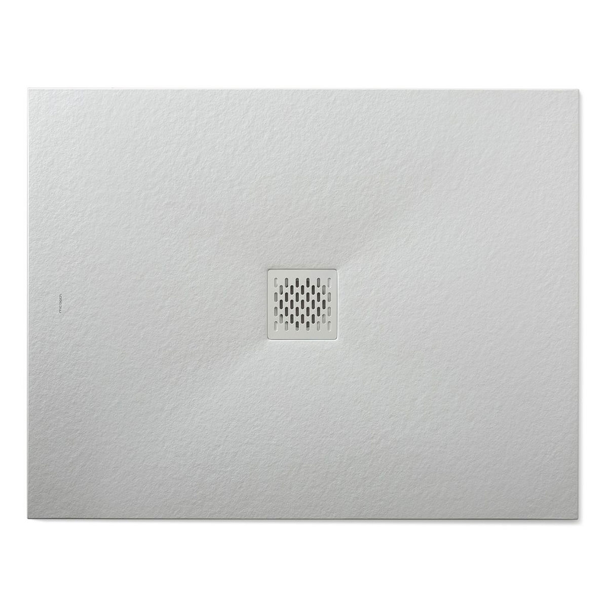 Bases de duche de resina - 100 x 80 cm Base de duche de resina - Base de duche retangular 100x80 Coliseo Stone Nox Perla