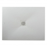 Bases de duche de resina - 100 x 80 cm Base de duche de resina - Base de duche retangular 100x80 Coliseo Stone Nox Perla