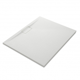 Plato de ducha rectangular 100x80 Nova Stone Cover Blanco