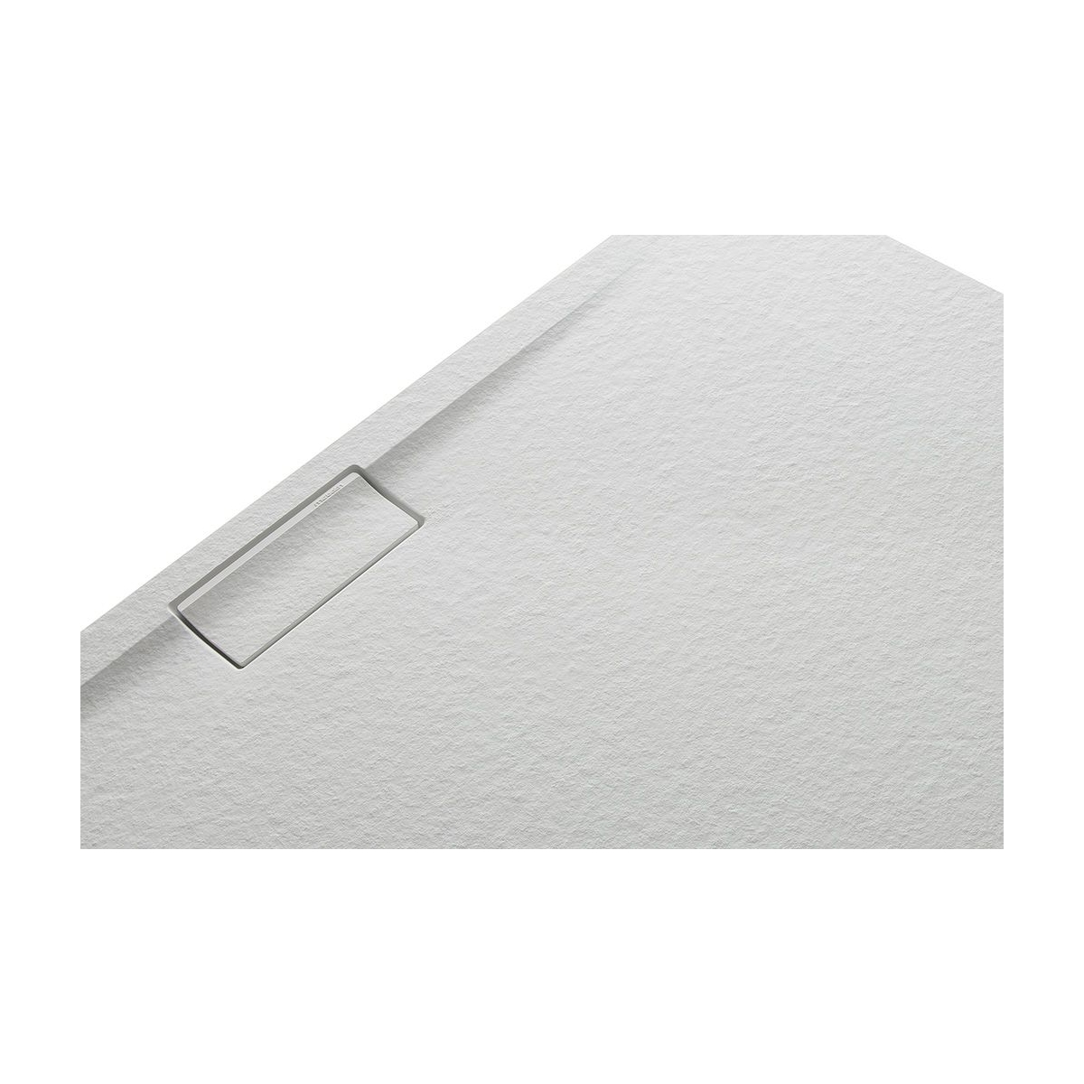 Foto de Plato de ducha rectangular 100x80 Nova Stone Cover Perla