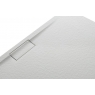 Foto von rechteckiger Duschschale 100x80 Nova Stone Cover Pearl