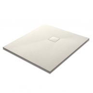 Zeus Vulcano Beige Rechteckige Duschwanne 100x80 - McBath