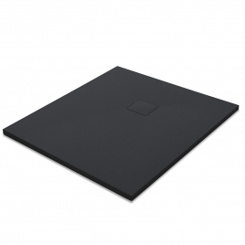 Receveur de douche rectangulaire 100x80 Zeus Vulcano Graphite