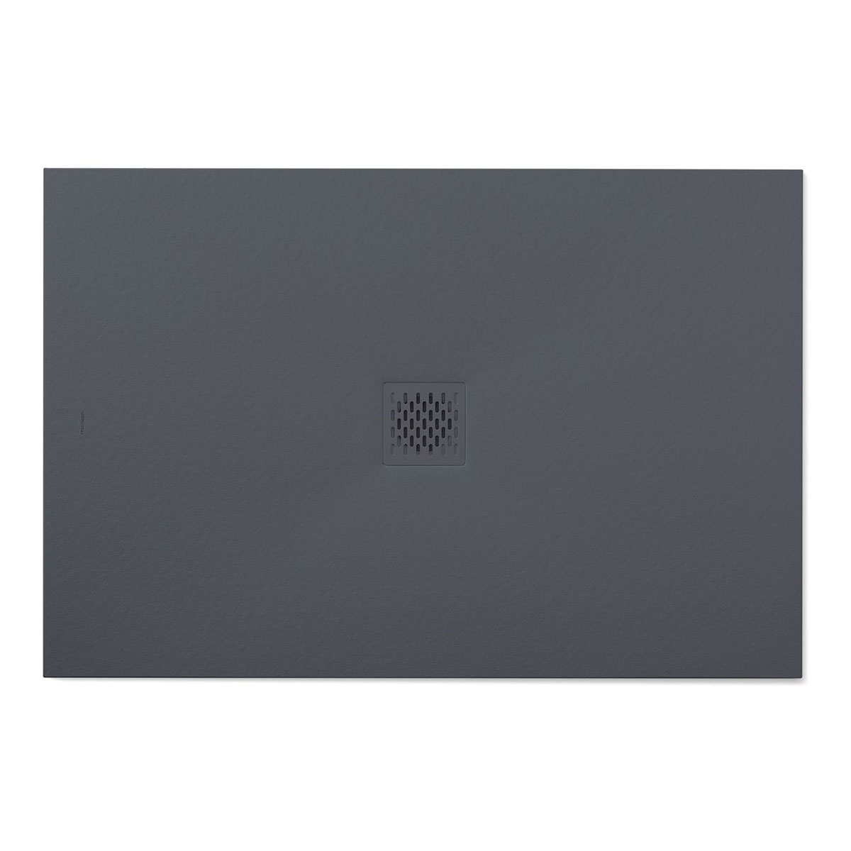 McBath - Receveur de douche en résine 120 x 80 cm - Receveur de douche rectangulaire 120x80 Coliseo Stone Nox Basalt