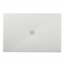 Bases de duche de resina - Base de duche de resina 120 x 80 cm - Base de duche retangular 120x80 Coliseo Stone Nox Branco