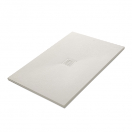 Receveur de douche rectangulaire 120x80 Coliseo Stone Nox Ivory