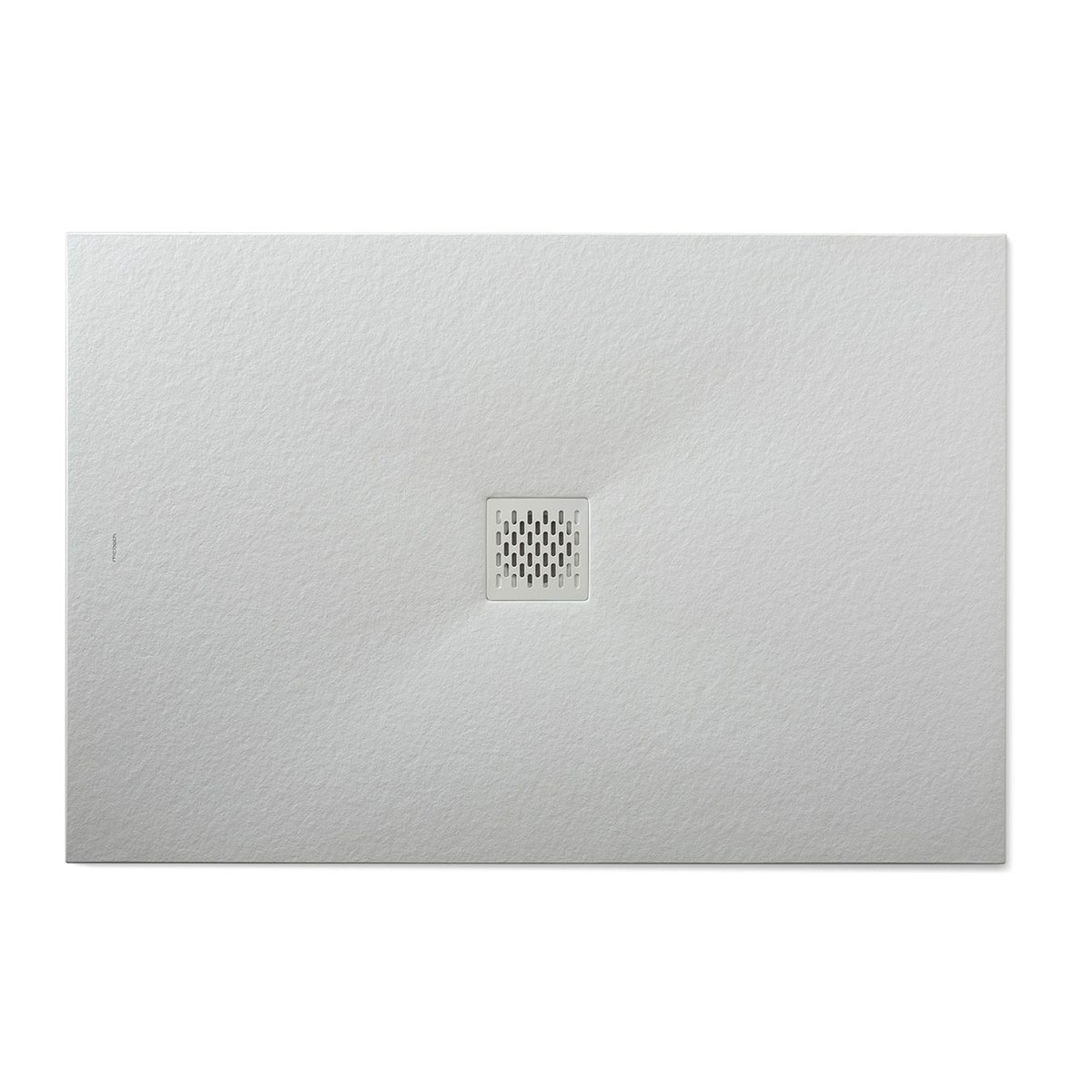 Resin Shower Trays - Resin Shower Tray 120 x 80 cm - Rectangular shower tray 120x80 Coliseo Stone Nox Perla