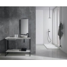 Mirage Calacatta White rectangular shower tray 120x80 - Resin Shower Trays McBath