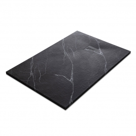Mirage Marquina Noir receveur de douche rectangulaire 120x80