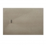 McBath - Mirage Travertine Beige rectangular shower tray 120x80